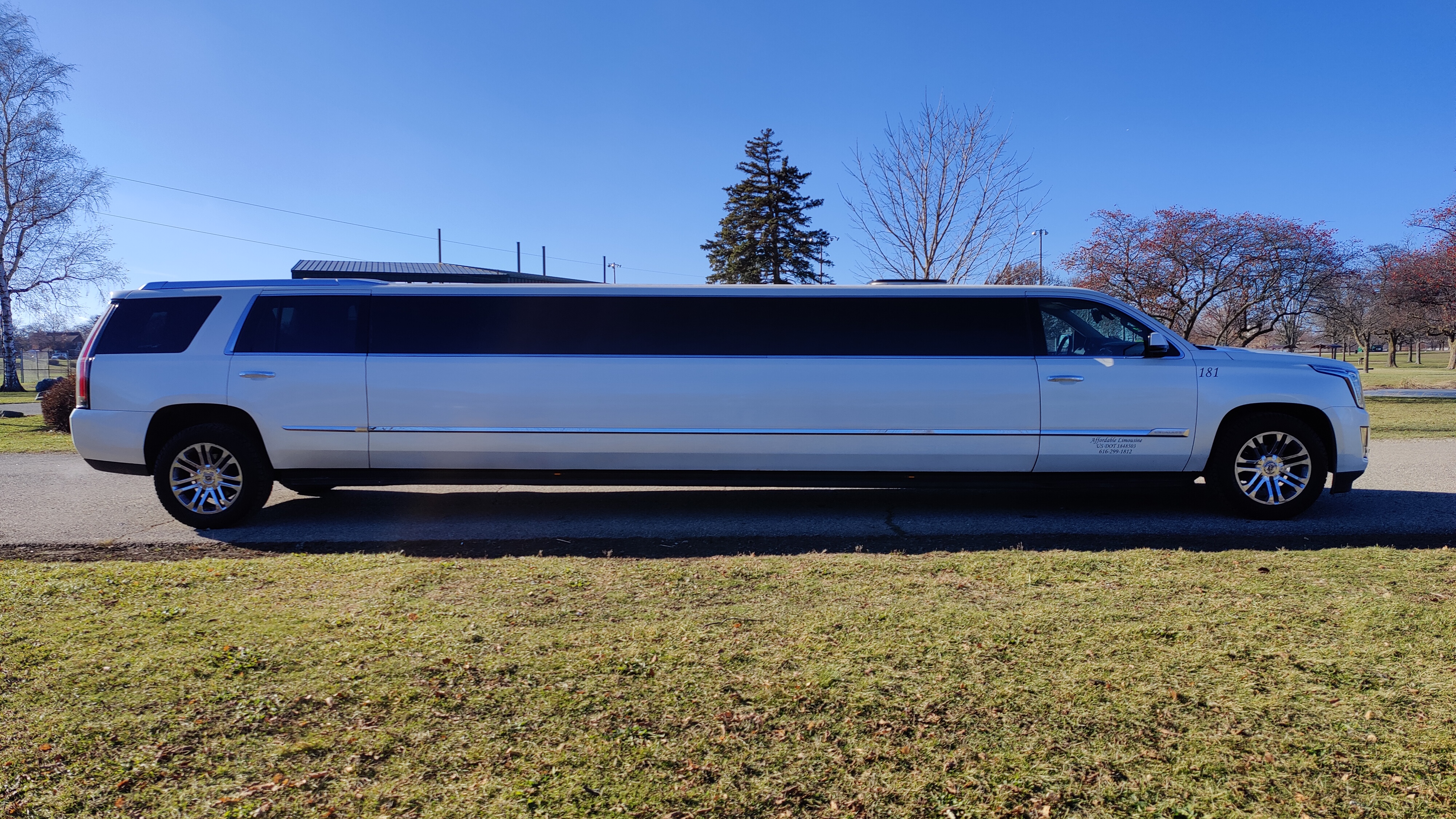 18 Passenger Cadillac Escalade Passenger's Side