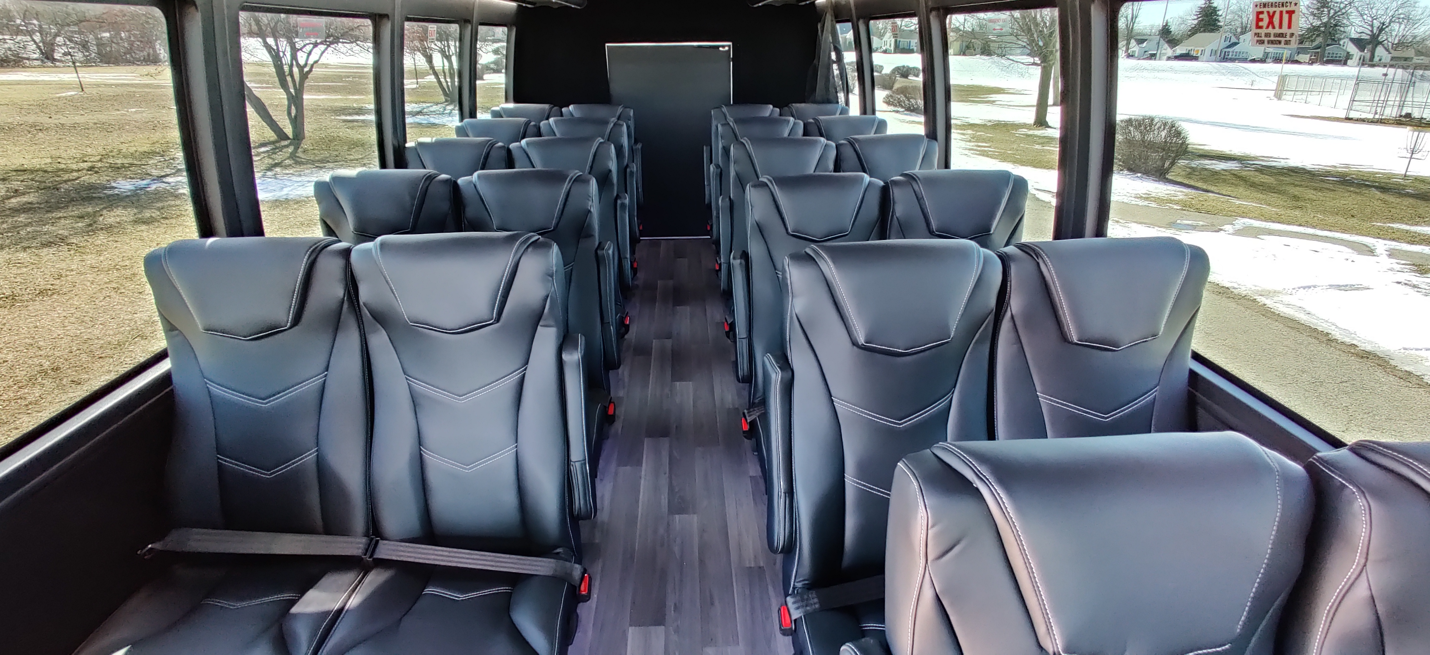 26 Passenger Executive Shuttle Bus Interior 2