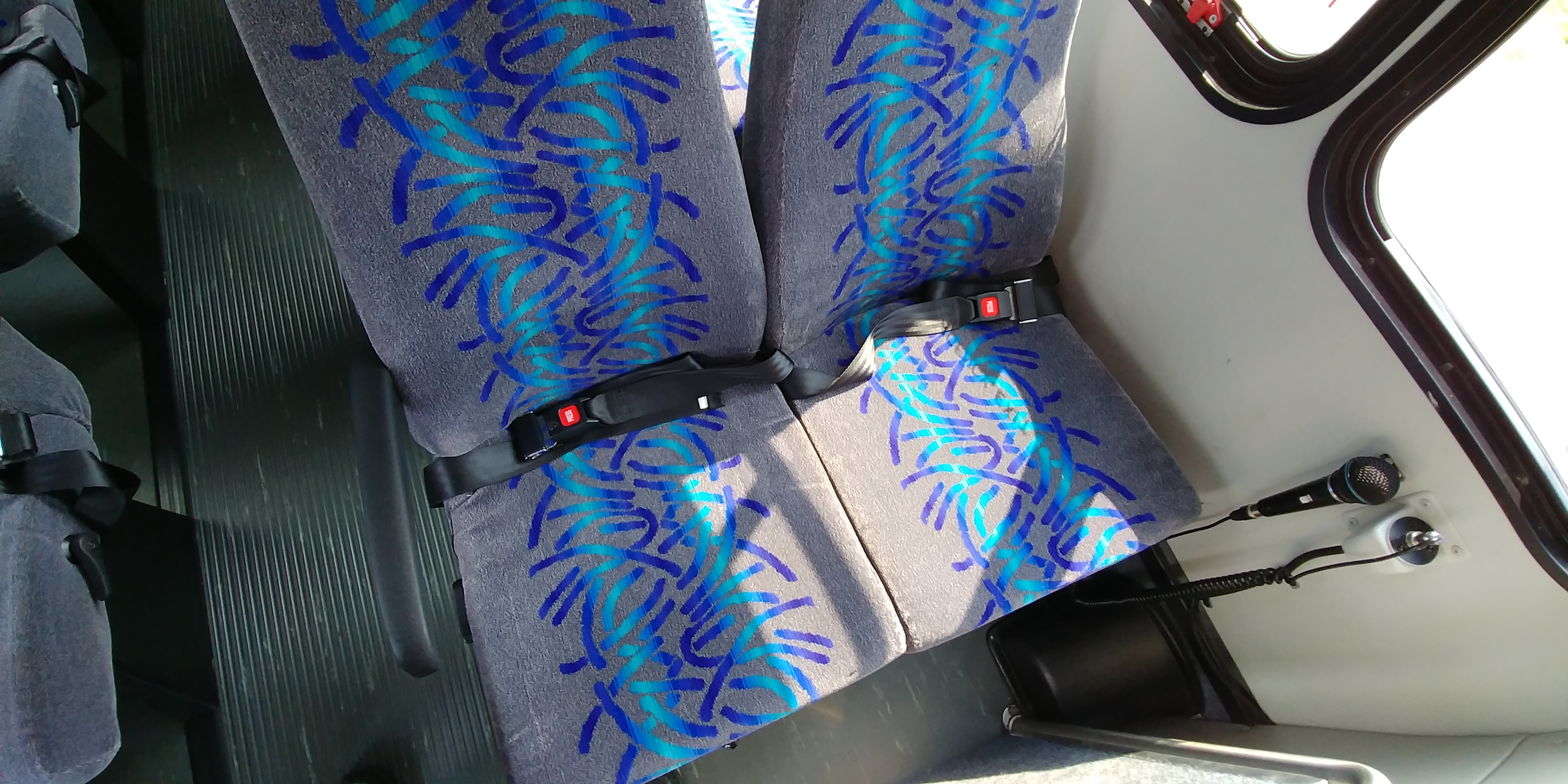 29 Passenger Executive Shuttle Bus Seats Close Together