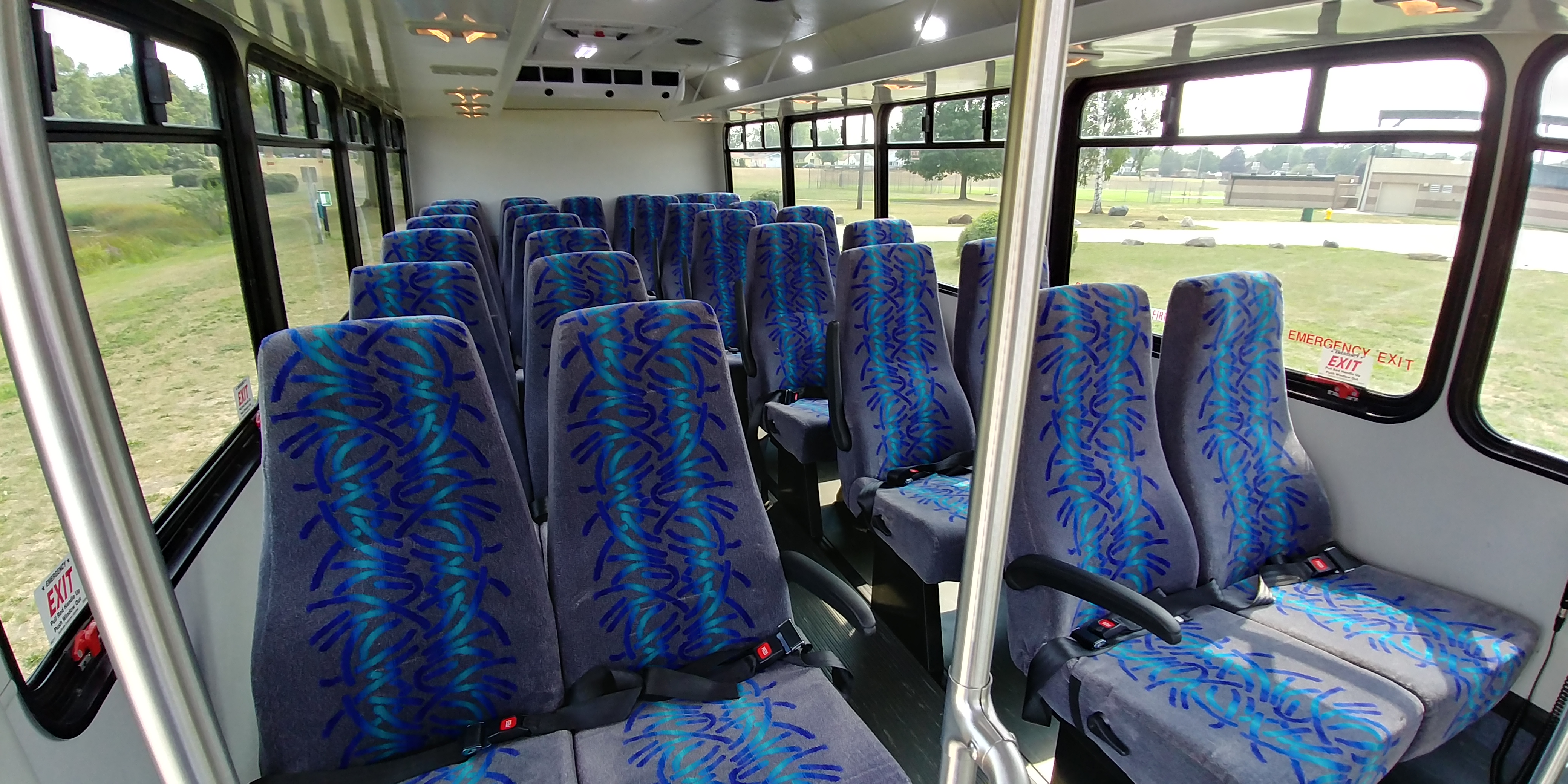 29 Passenger Executive Shuttle Bus Interior