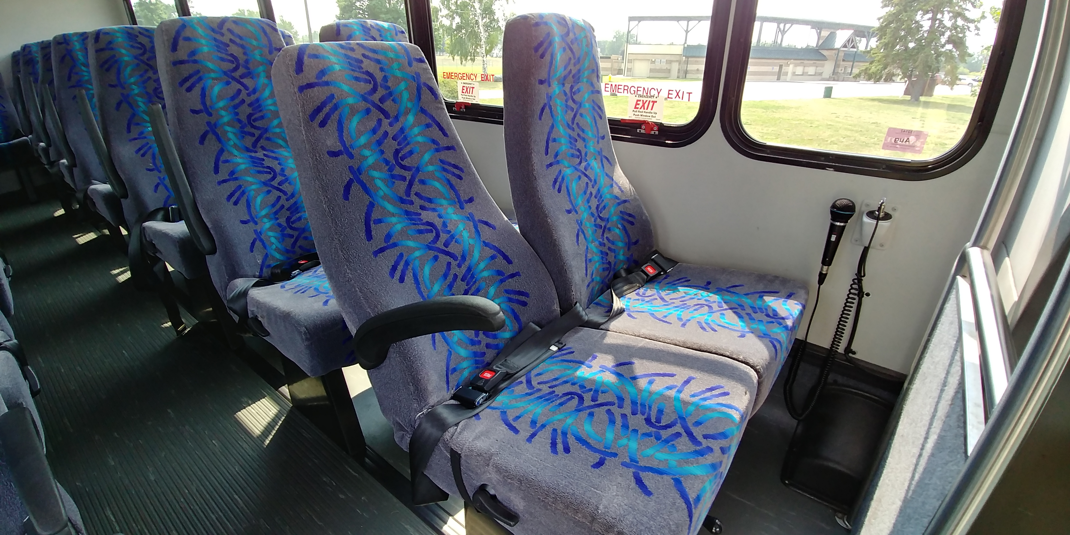 29 Passenger Executive Shuttle Bus Reclining Seats