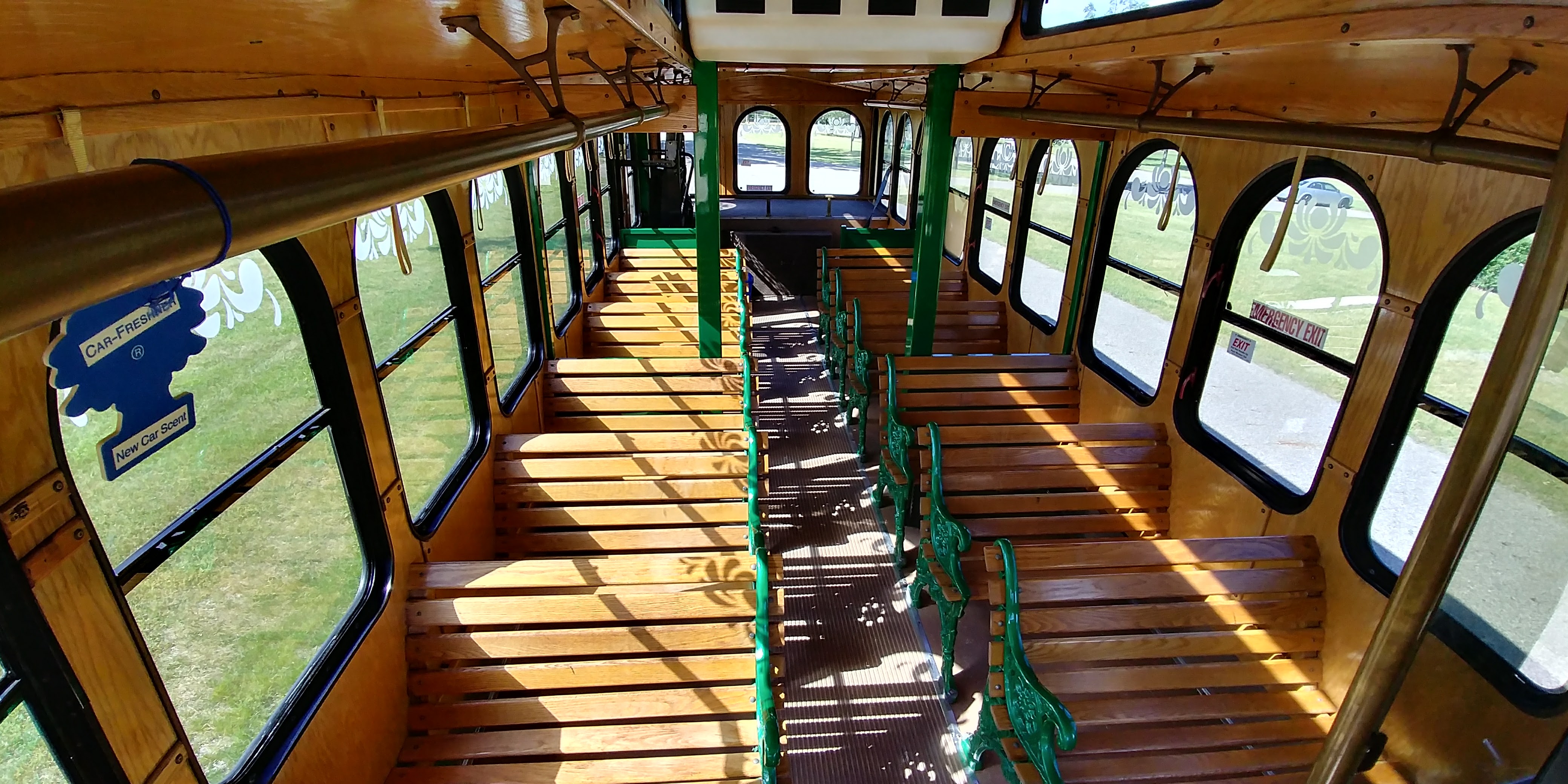 30 Passenger Trolley (#31) Interior