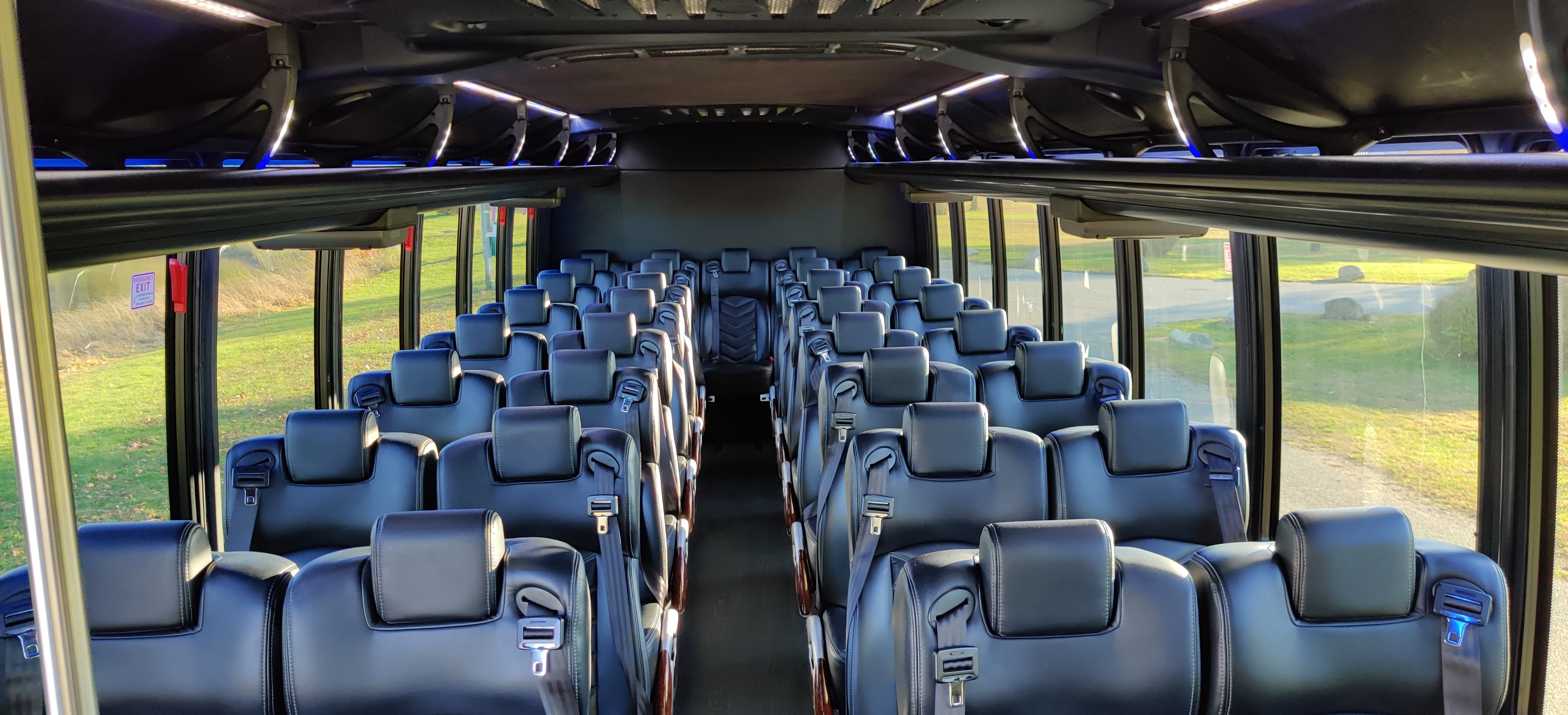 35 Passenger Executive Shuttle Bus Interior 3