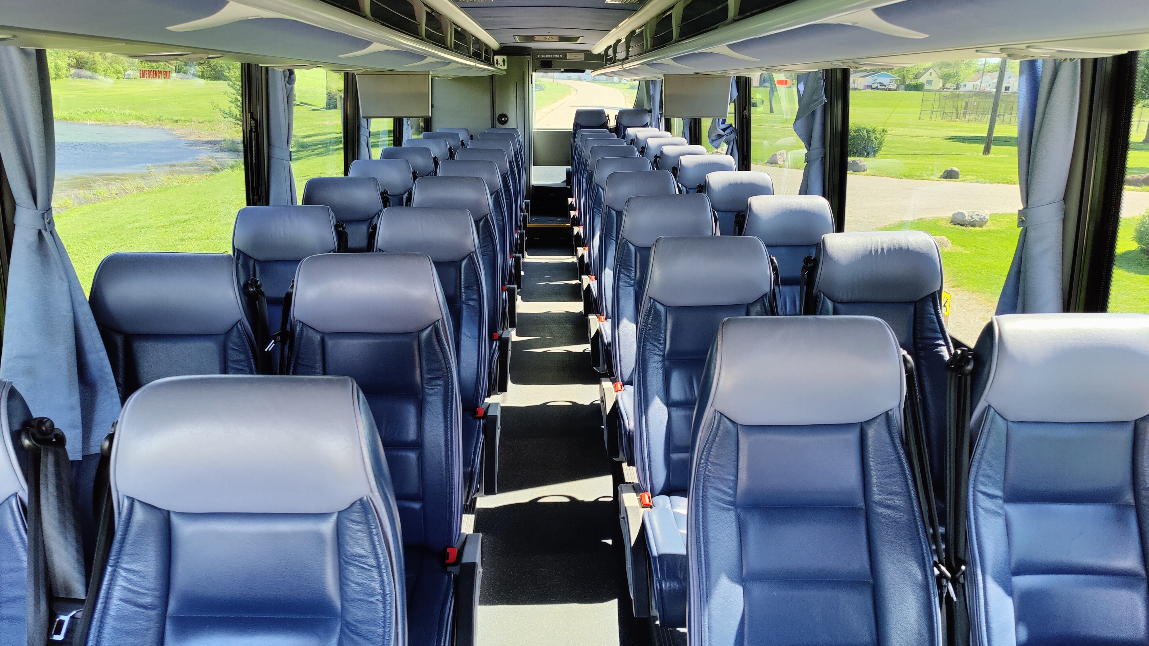 38 Passenger Motorcoach Interior