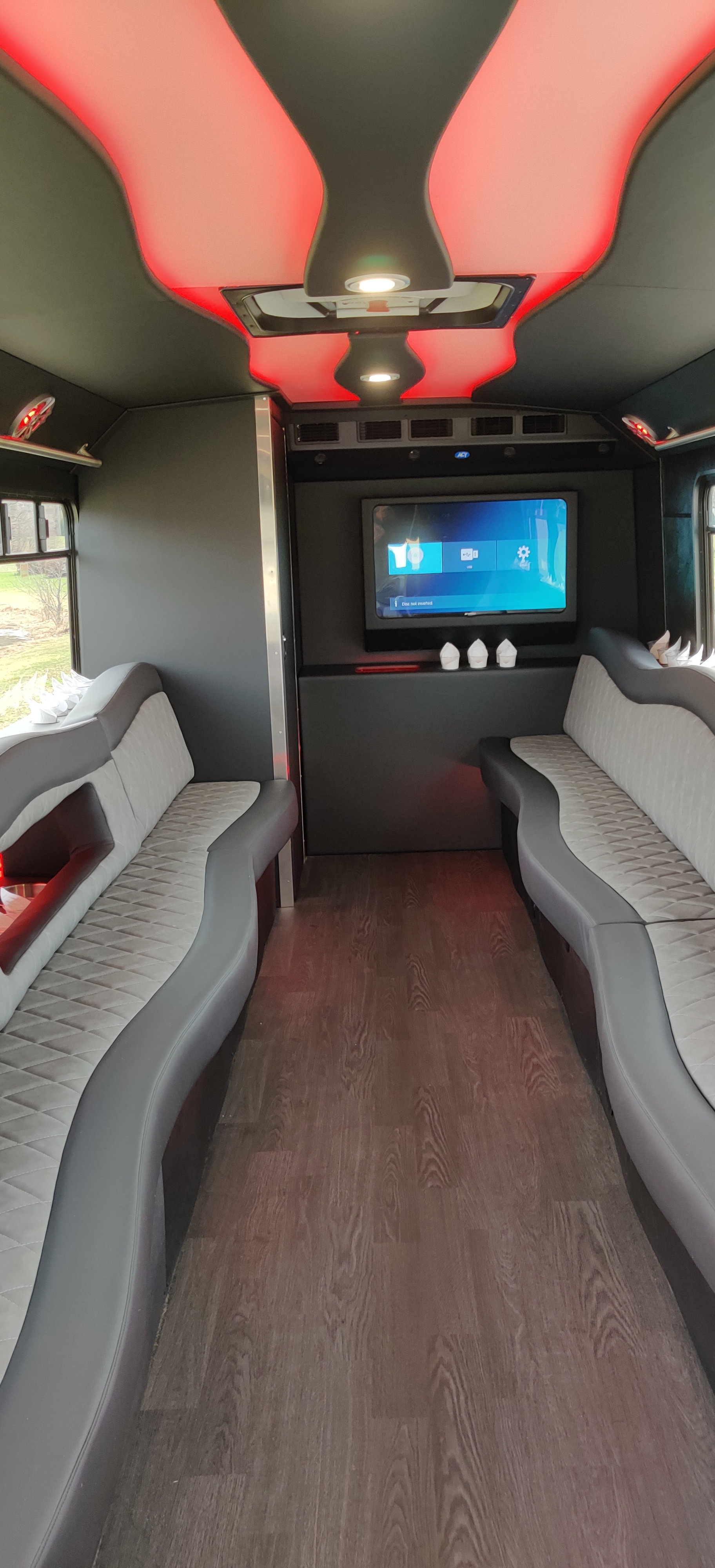 21 Passenger Luxury Limo Bus Interior 3