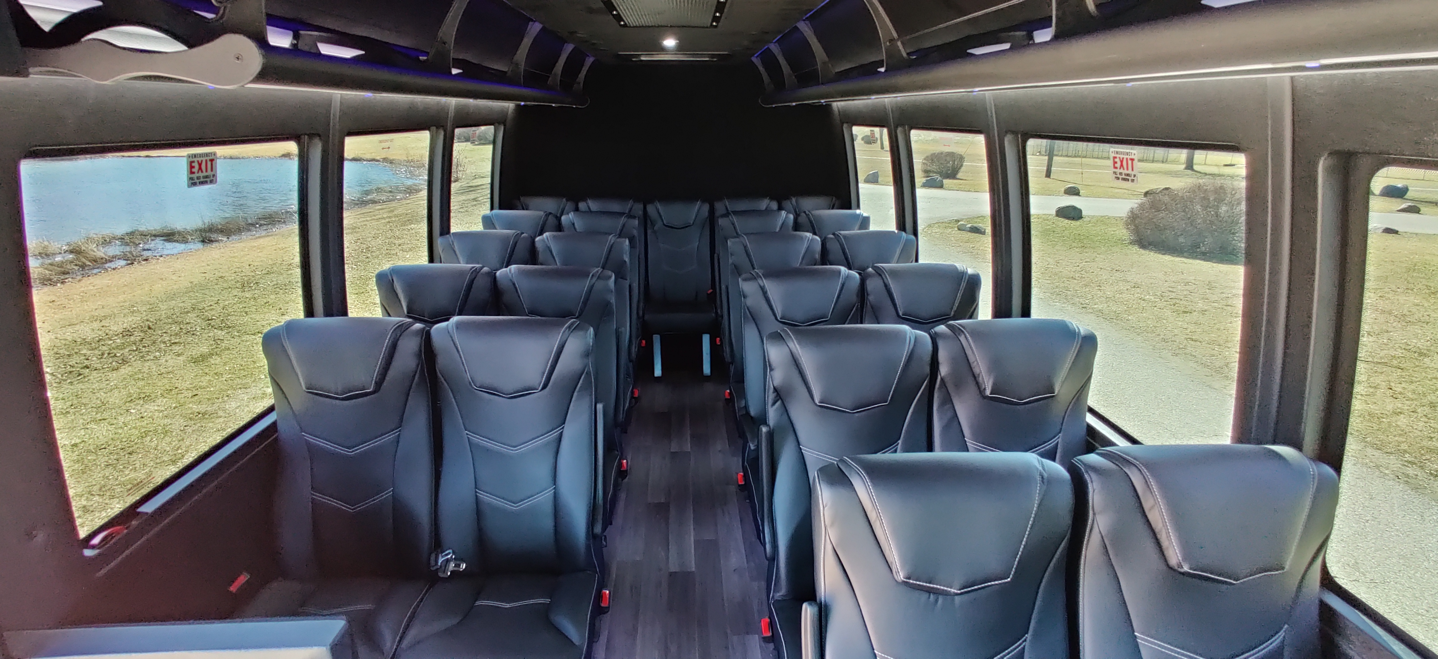 23 Passenger Executive Shuttle Bus Interior 2