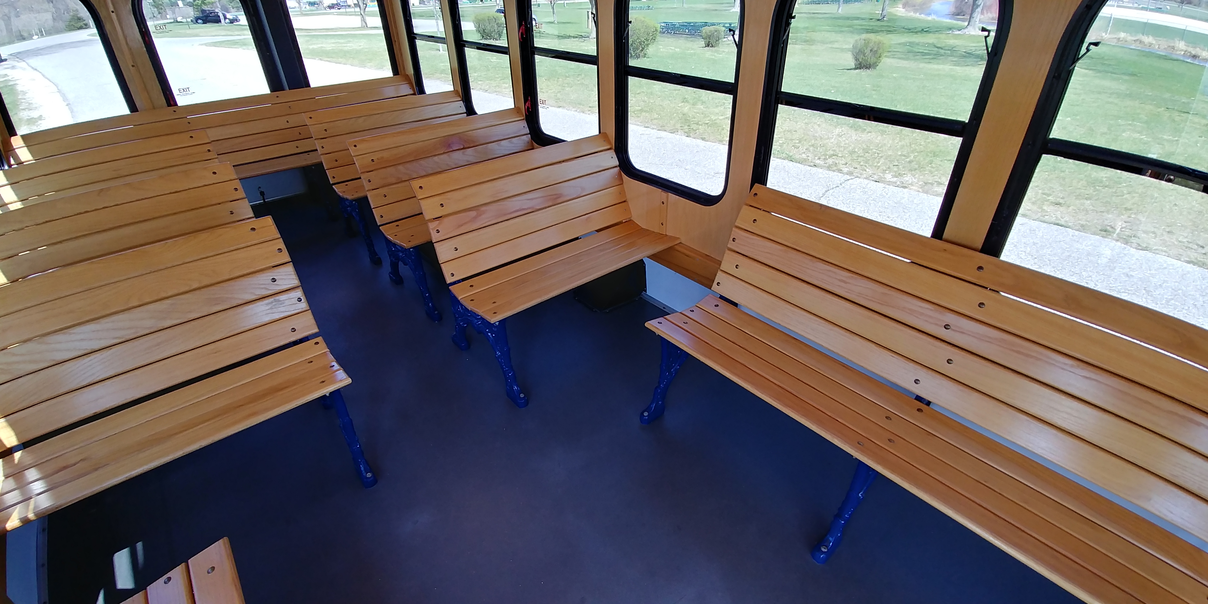24 Passenger Trolley Interior 4