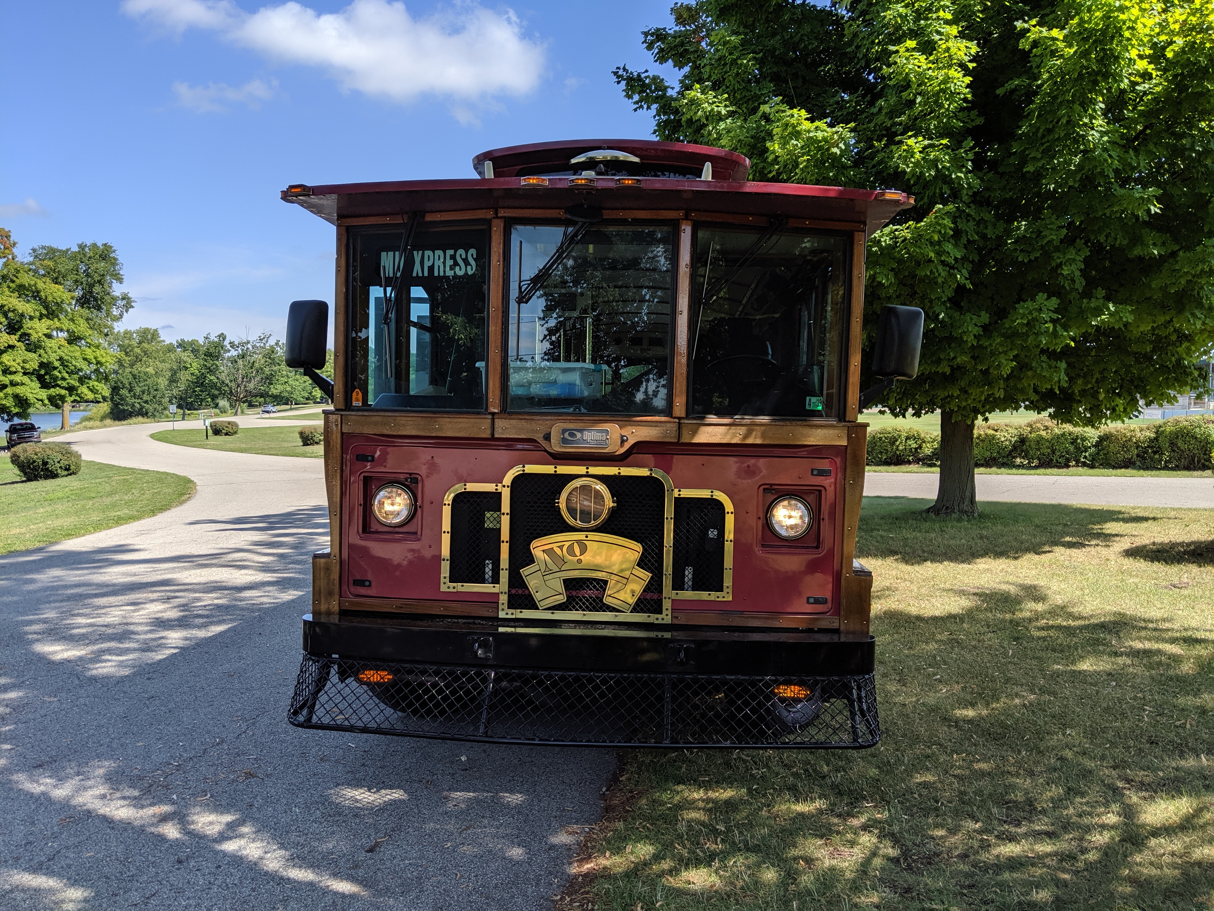 27 Passenger Trolley #27-3 Front