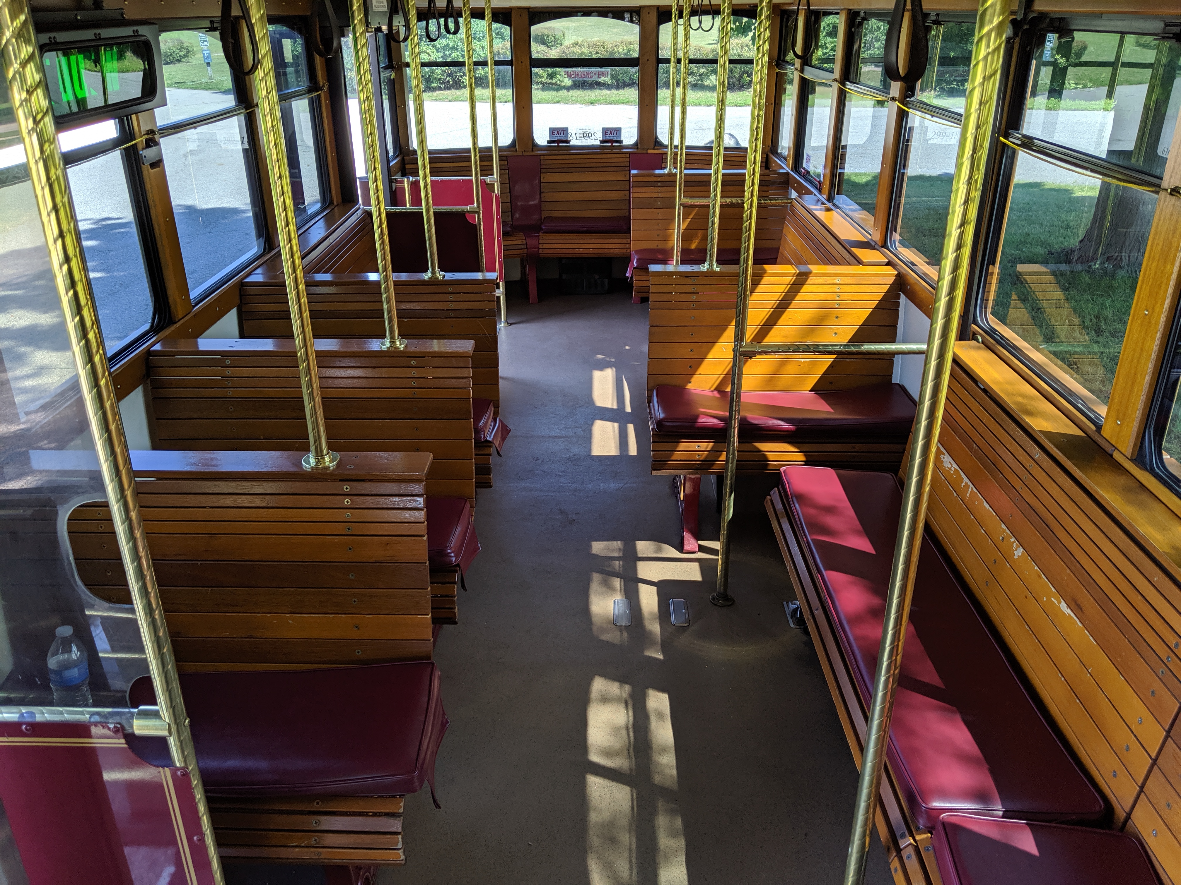27 Passenger Trolley #27-3 Interior 2