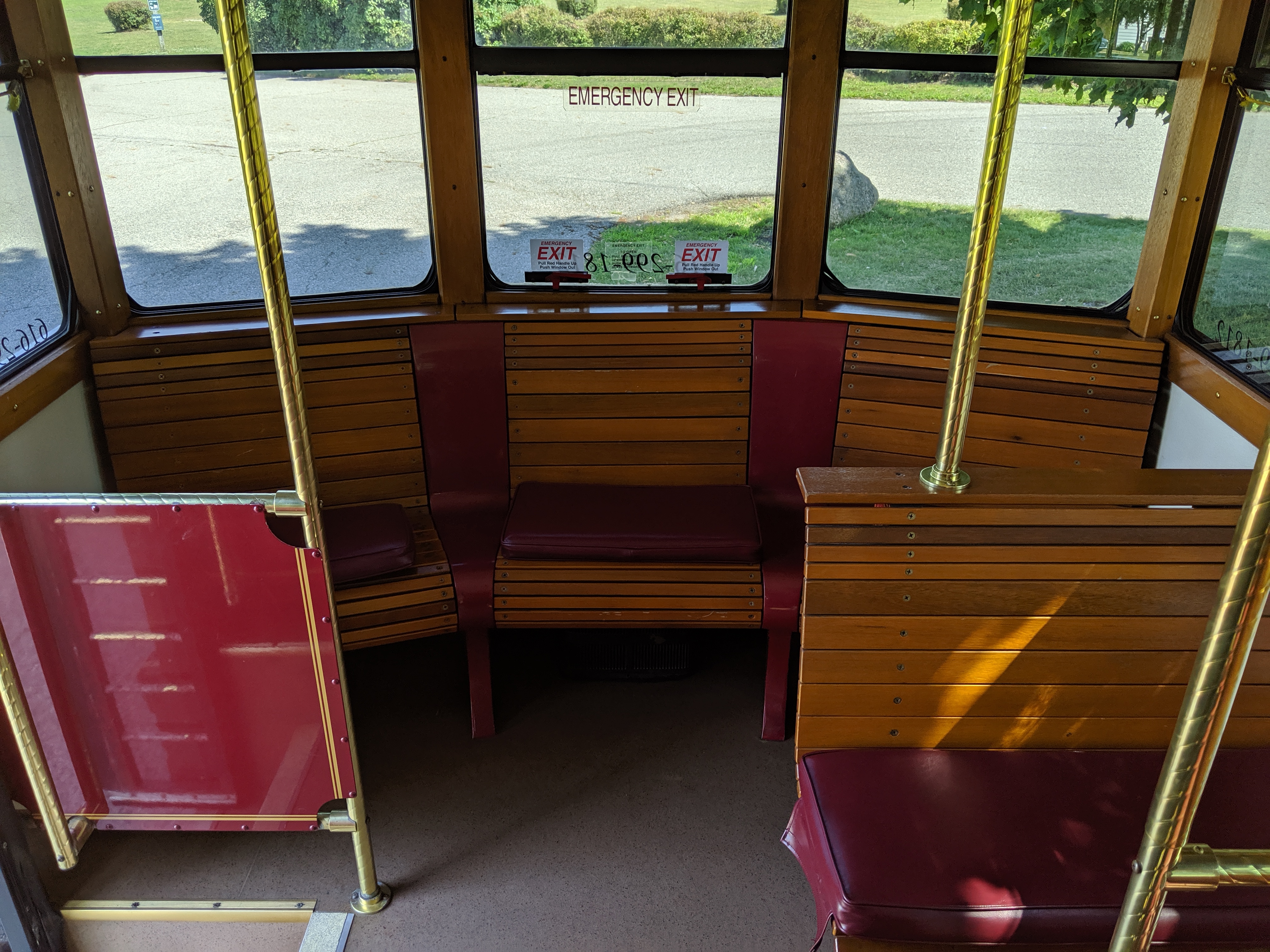 27 Passenger Trolley #27-3 Interior 3