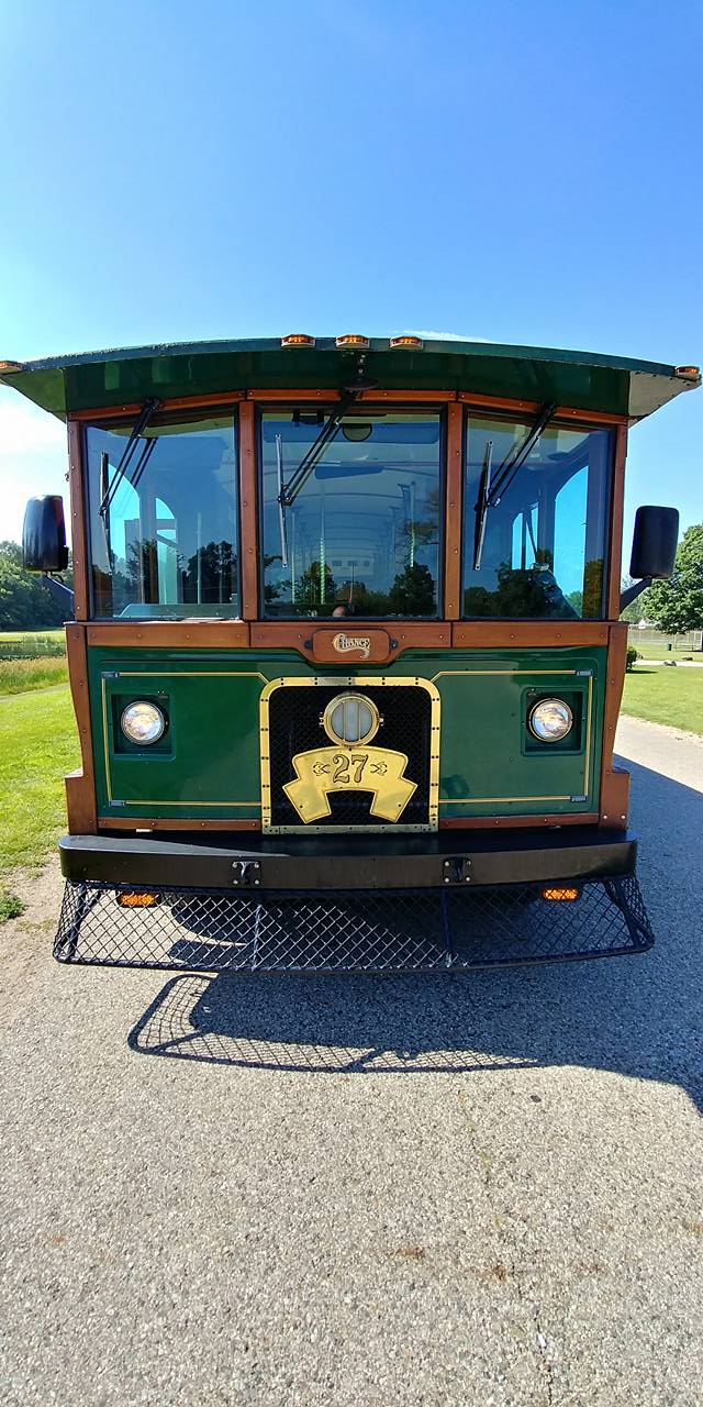 25 Passenger Trolley (#27) Front