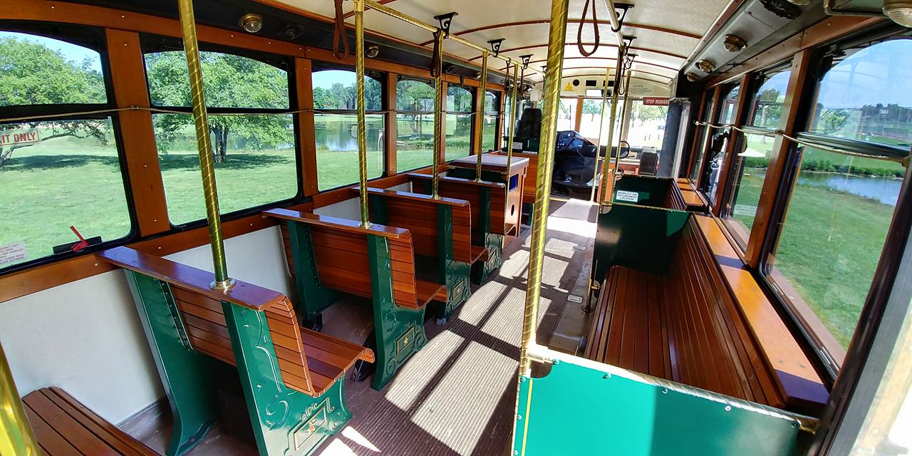 25 Passenger Trolley (#27) Interior 1