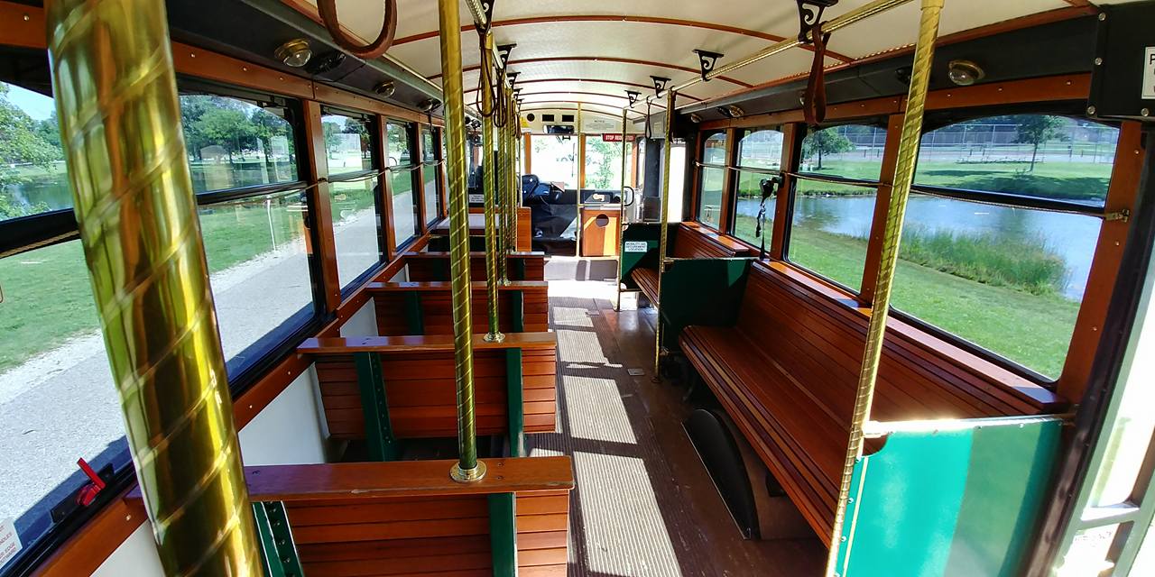 25 Passenger Trolley (#27) Interior 2