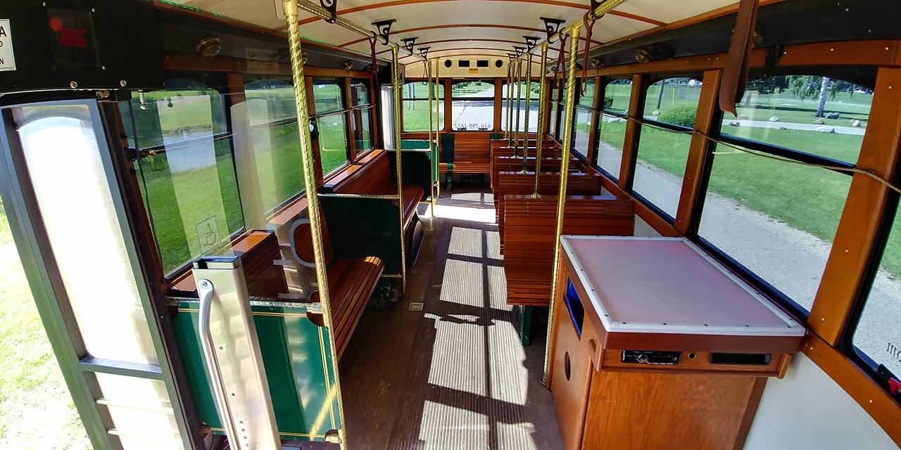 25 Passenger Trolley (#27) Interior 7