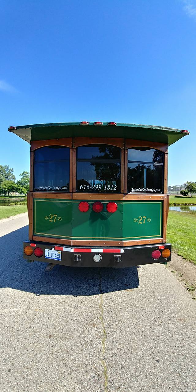 25 Passenger Trolley (#27) Rear